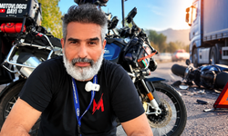 'Motovlogcu Dayı' Cumhur Kahraman'dan acı haber! Motosikletine tır çarptı