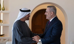 Fidan, BAE lideri Al Nahyan ile görüştü