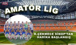 K.Çekmece Sinop U-16'dan harika başlangıç