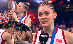 Zehra Güneş'in sesi titredi! Şampiyonluk sonrası küçük kızları anlatırken duygulandı