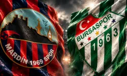 Bursaspor Mardin Büyükşehir maçı kaç kaç bitti? 90+4'te gelen golle Bursa'da büyük şok!
