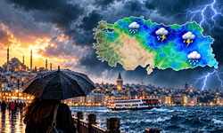 Meteoroloji 8 Ekim hava durumunu açıkladı: Sağanak geliyor! Hangi illerde yağmur var?
