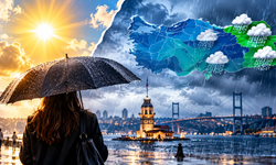 İstanbul'da güneşe aldanmayın! Sağanak için gün verildi, yeni haftada hava değişiyor