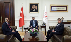 İçişleri Bakanı Mustafa Çiftçi, Cemil Tugay’ı kabul etti