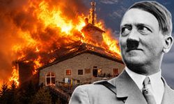 Hitler'in ünlü dağ evi "Kartal Yuvası" alevlere teslim oldu!