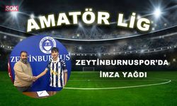 ZEYTİNBURNUSPOR’DA İMZA YAĞDI