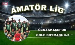 ÖZNAKKAŞSPOR GOLE DOYMADI: 6-3
