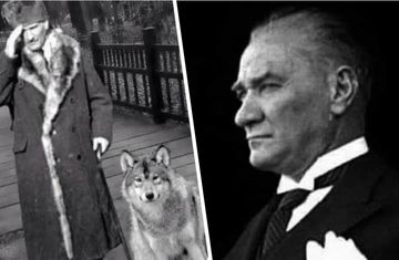 Mustafa Kemal Atatürk’ün kurt ile yan yana olduğu fotoğrafı gerçek mi?