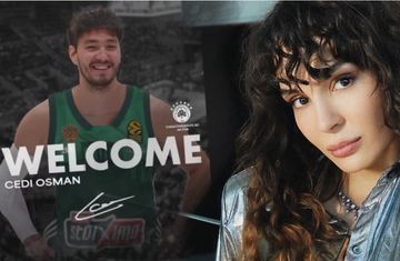 Cedi Osman'a Ebru Şahin'den Panathinaikos için şans paylaşımı