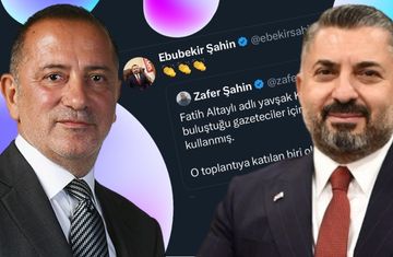 Zafer Şahin 'Yavşak' dedi RTÜK Başkanı alkışladı: Fatih Altaylı dava açıyor