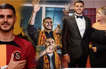 Wanda Nara'sız olmaz: Mauro Icardi Galatasaray mesajıyla taraftarı duygulandırdı