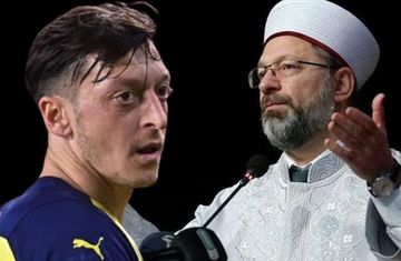 Mesut Özil ile Ali Erbaş bakın nerede buluştu?