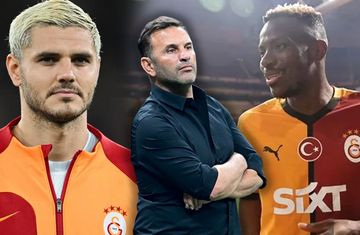 Galatasaray'da karar verildi Okan Buruk'tan Osimhen kararı