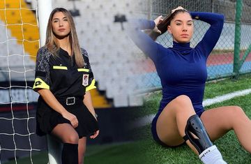 TFF tarafından men edilen Elif Karaarslan'dan abonelere özel paylaşımlar