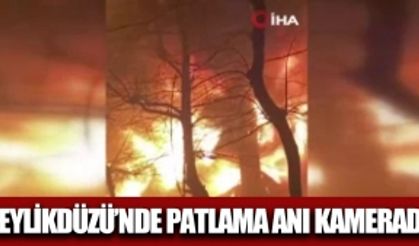 Beylikdüzü’nde patlama anı kamerada