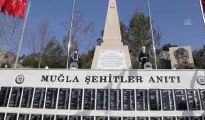 Muğla 18 Mart Şehitleri Anma Günü ve Çanakkale Deniz Zaferi'nin 107. yıl dönümü