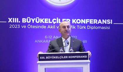 Çavuşoğlu, 13. Büyükelçiler Konferansı'nda konuştu