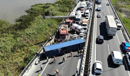 Büyükçekmece TEM'de feci kaza