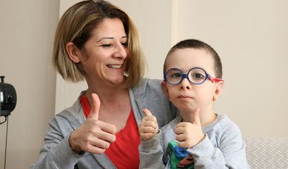 ABD'de kulak ameliyatı olan 4 yaşındaki Alperen, sağlığına kavuştu