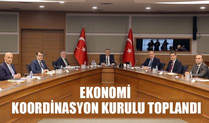 Ekonomi Koordinasyon Kurulu, Cumhurbaşkanı Yardımcısı Oktay başkanlığında toplandı