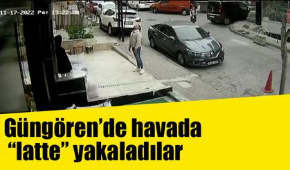 Güngören'de bir kişi, üçüncü kattan düşen kediyi havada yakaladı