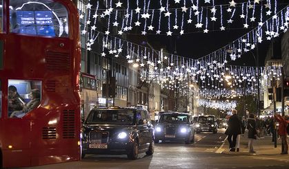 Londra, Noel ve yılbaşı için süslendi