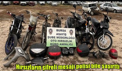 Hırsızların şifreli mesajı polisi bile şaşırttı