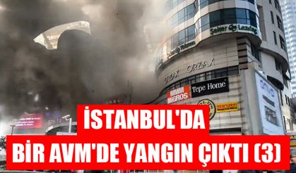 İstanbul'da bir AVM'de yangın çıktı (3)