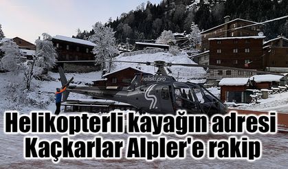 Helikopterli kayağın adresi Kaçkarlar Alpler'e rakip