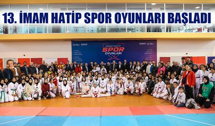 13. İmam Hatip Spor Oyunları başladı