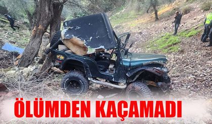 Ölümden kaçamadı