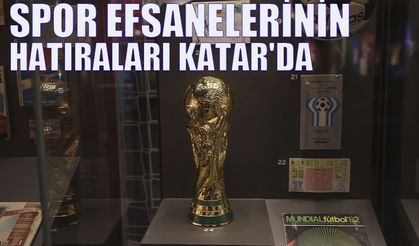 Spor efsanelerinin hatıraları Katar'da