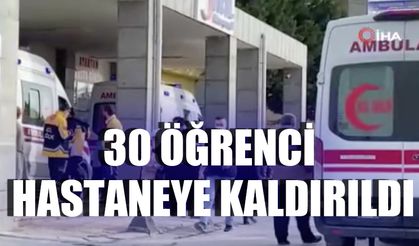 Arnavutköy'de yaklaşık 30 öğrenci, zehirlenme şüphesiyle hastaneye kaldırıldı