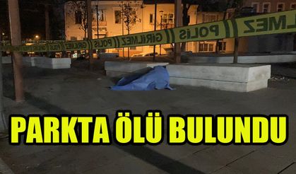 Parkta ölü bulundu