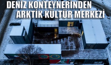 Deniz konteynerinden Arktik kültür merkezi