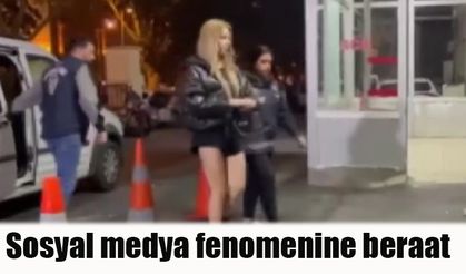 Sosyal medya fenomenine beraat