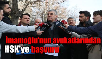 İmamoğlu'nun avukatlarından HSK'ye başvuru