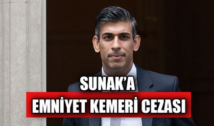 İngiltere Başbakanına emniyet kemeri cezası