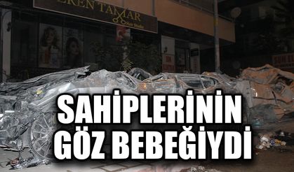 Sahiplerinin göz bebeğiydi demir yığınına döndü