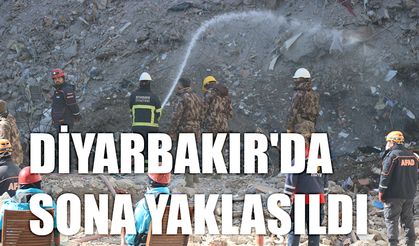 Diyarbakır'da sona yaklaşıldı