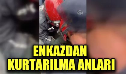 Polis Arama Kurtarma ekipleri enkazdan kurtardı