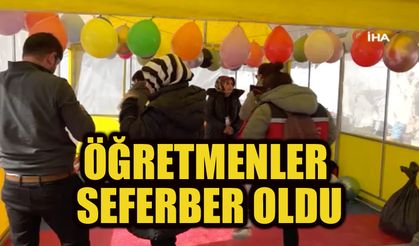 Öğretmenler seferber oldu