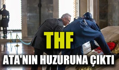   47. kuruluş yıl dönümünü kutlayan THF, Ata'nın huzuruna çıktı