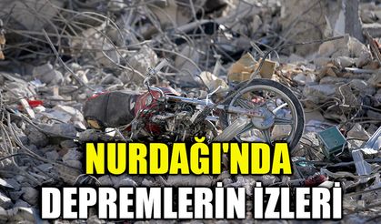 Nurdağı'nda depremlerin izleri