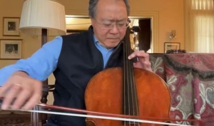 Yo-Yo ma türkiye için acıyla çaldı