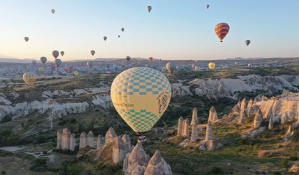 Kapadokya'nın ahenkli balonları