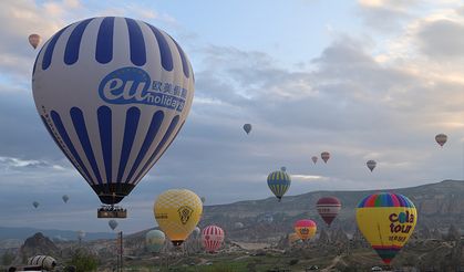 Kapadokya’da görsel şölen