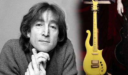 John Lennon'un efsanevi gitarı, rekor bir fiyata satıldı!