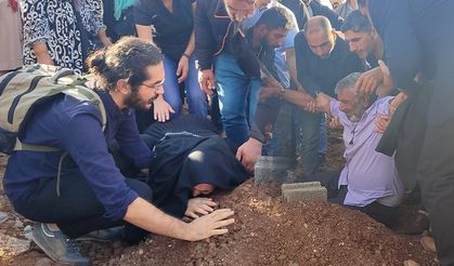 Van Gölü'nde cesedi bulunan Rojin, Diyarbakır'da gözyaşlarıyla toprağa verildi!