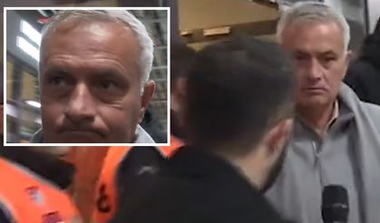 Jose Mourinho'ya muhabir öyle bir soru sordu ki! İşte o anlar